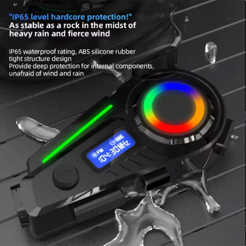 New K19 Helmet Bluetooth Earphones DVR Cycling FM Camera GPS Tracking Query Waterproof Reduction