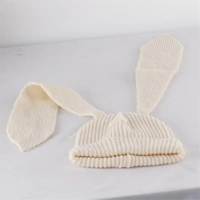 Dài Nữ Đi Thỏ Đan Nón Anime Trang Phục Hóa Trang Mũ Đi Bộ Đường Dài Mũ Chống Gió Cô Gái Mũ Đợi Đầu Đa Năng