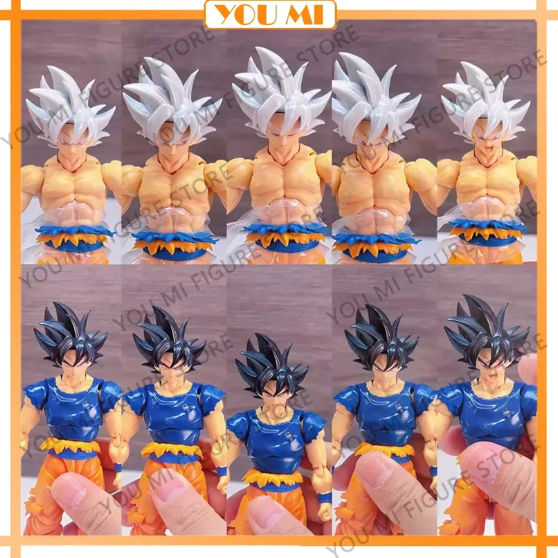 Tigery Dragon Ball Z Son Goku Headsculpt Set Accessories Ultra Instinct -Toyotaro Edition VJ30TH Anime Model Toys Collectibles