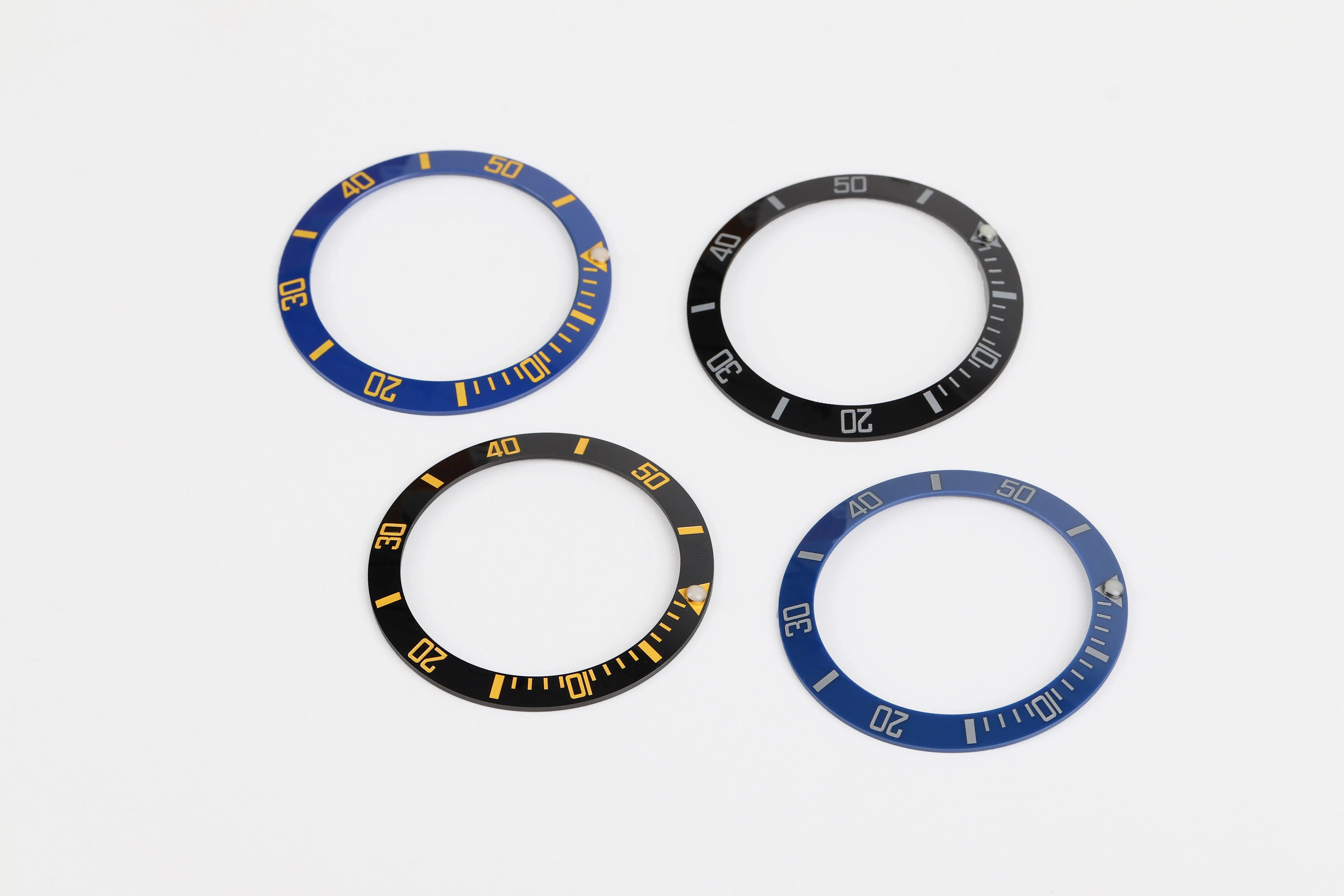 Watch Wristwatch Aluminum Material Loop Bezel Insert Ring Replacement Part (Green)