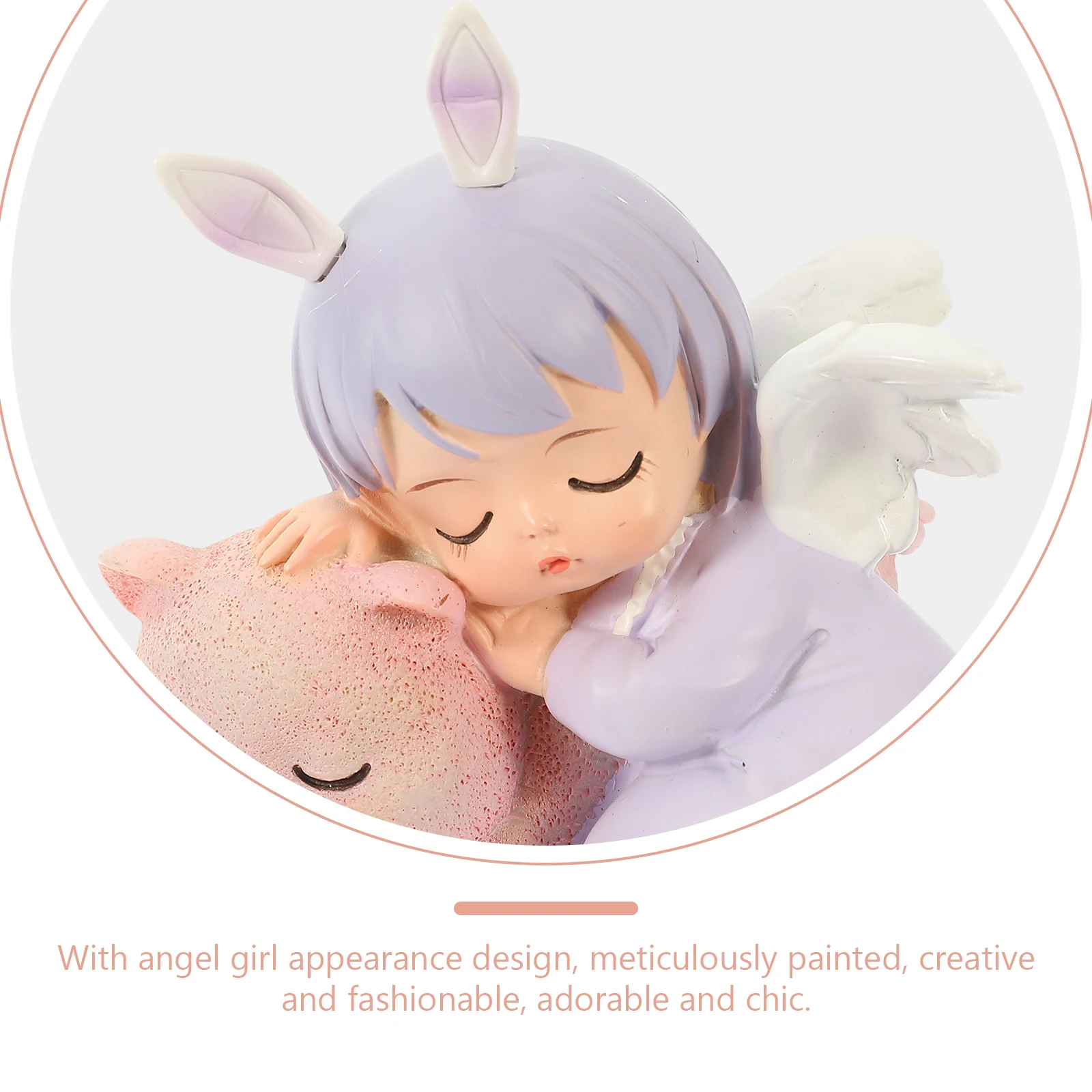 

naments Decorations Figurines Home Girl Desk nament Mini Resin Statue Angel Figurines Home Decor Gifts