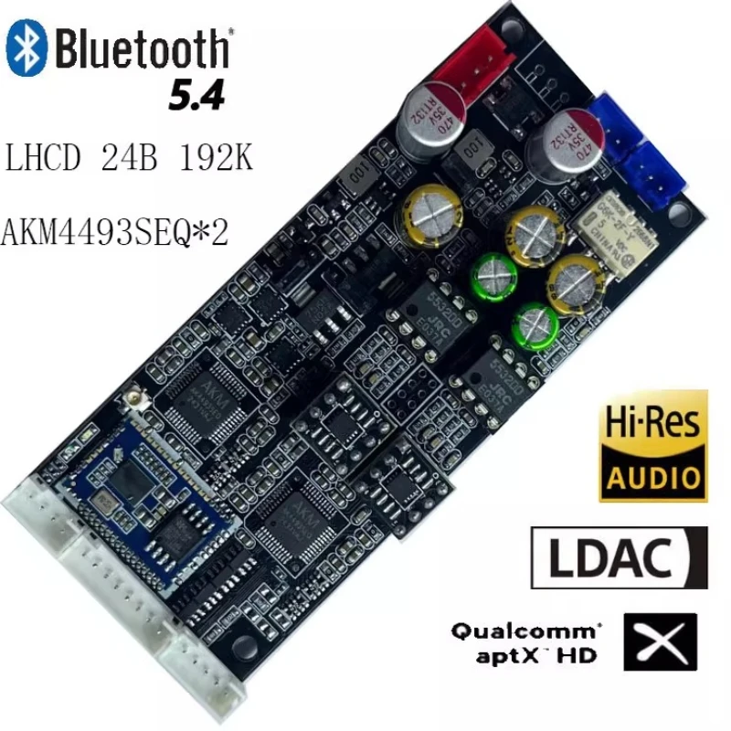 

Двойной параллельный AK4493 Bluetooth 5.4 QCC5181 Прием без потерь USB-накопитель Приложение Музыка без потерь
