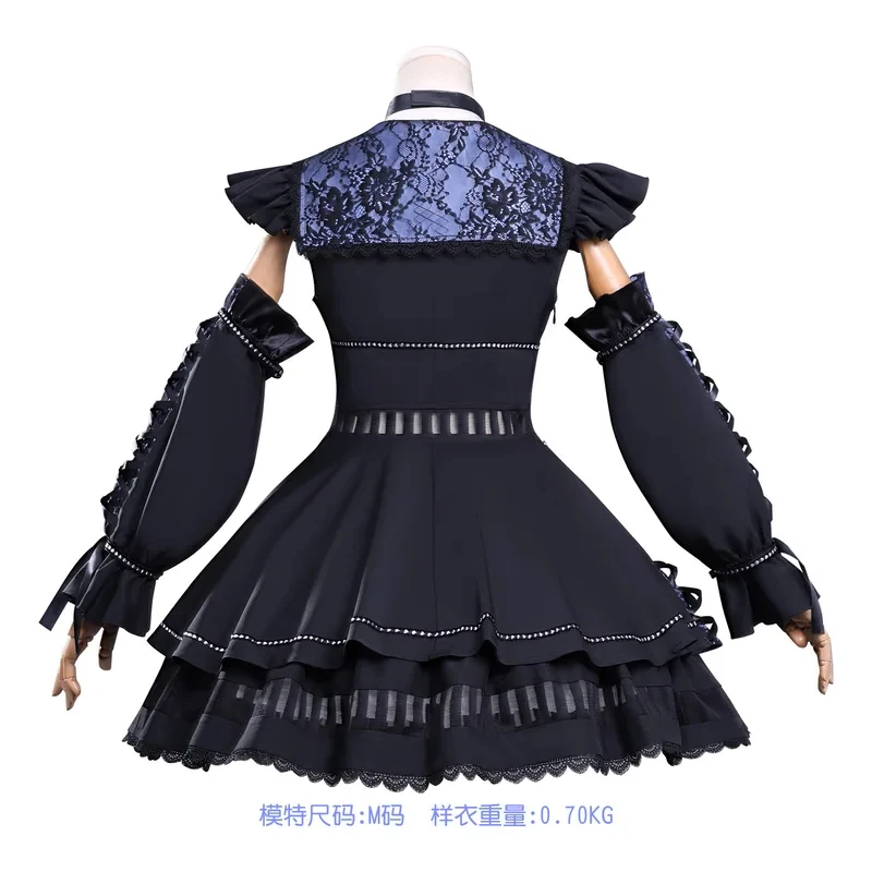 

Main Illustration Cosplay Costumes Black Dress Game P5 The Phantom Uniform Halloween Carnival Party Outfit For Women Ge;5'b\7/m'