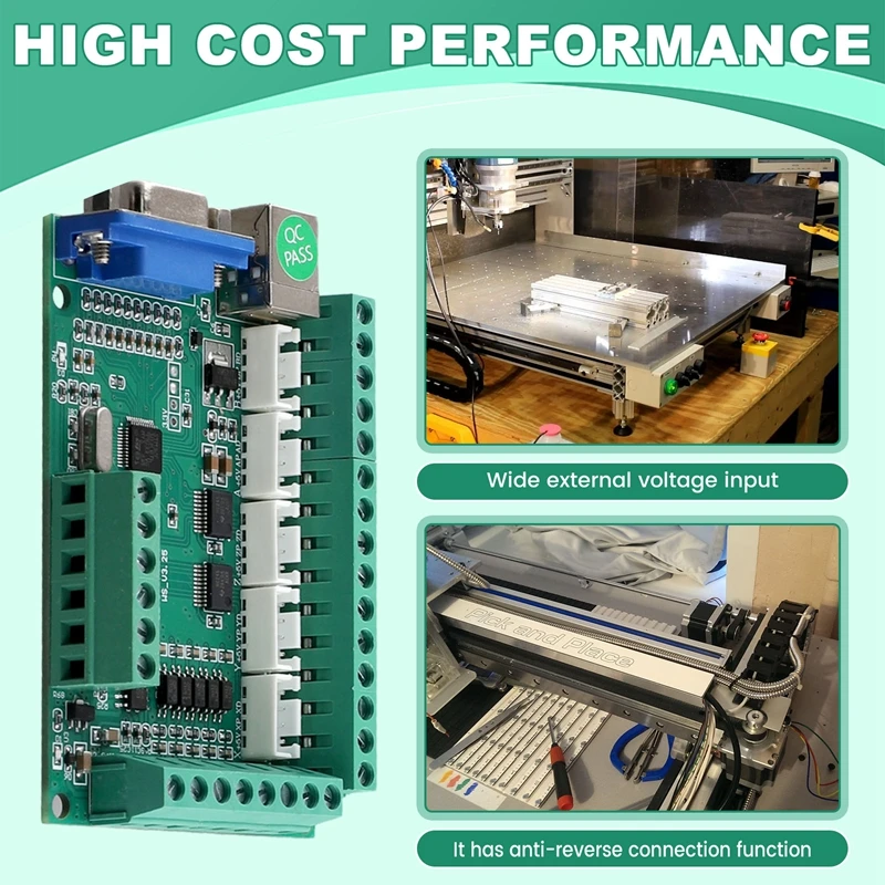 Mach3 V3.25 USB Driver Motion Controller 5 Axis CNC Board Z Tool Setter For CNC Router Cutting Engraving Milling Machine