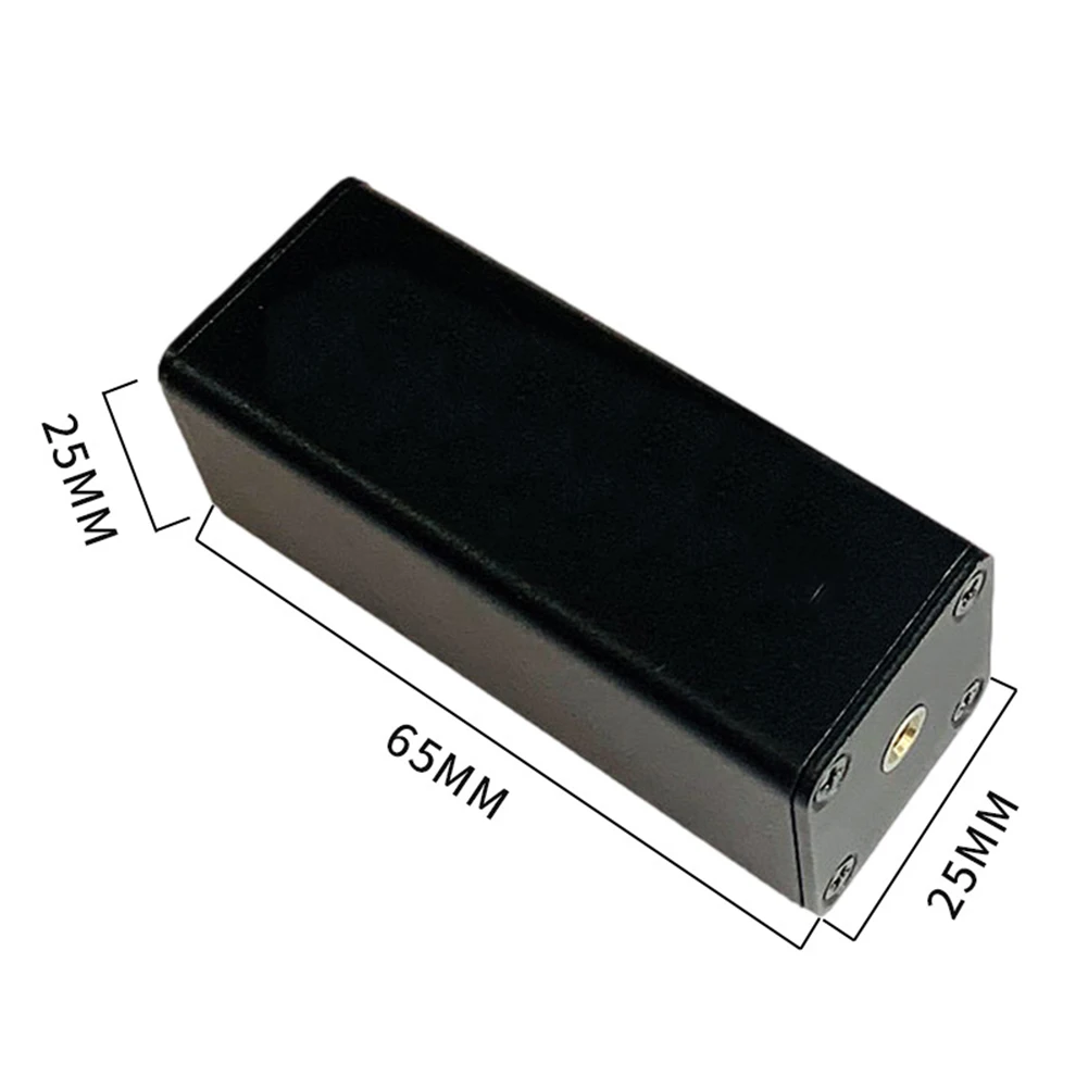Black Audio Isolator Ground Loop Noise For Eliminator With 3.5mm AUX Female Jack For Car Speaker System Hum Reduction Tool