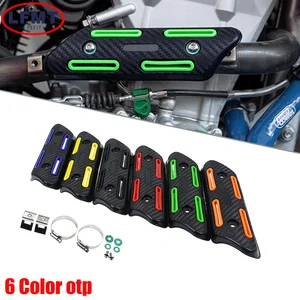 4-Takt-Thermalschildschutz für KTM Exc-F 350 SXF 250 SMR 450 XCF 500 XCFW Husqvarna Sherco Yamaha Honda CRF Suzuki 10 Hauptverkäufe CARETA CRF 250 - №7
