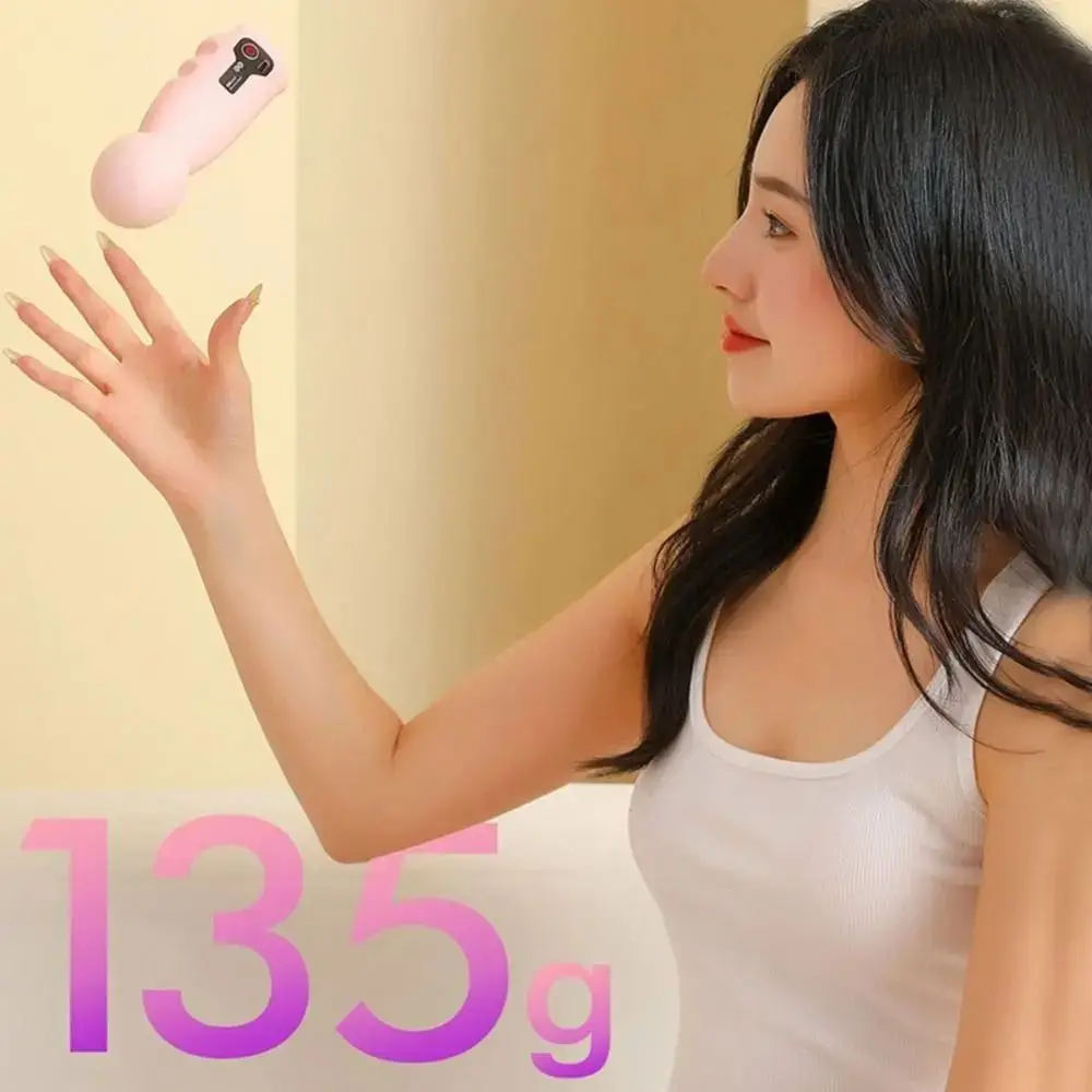 Adjustables Mini Fascia Massager Soft Massage Head Easy To Operate Deep Tissue Massage Device Comfortable 4-speed