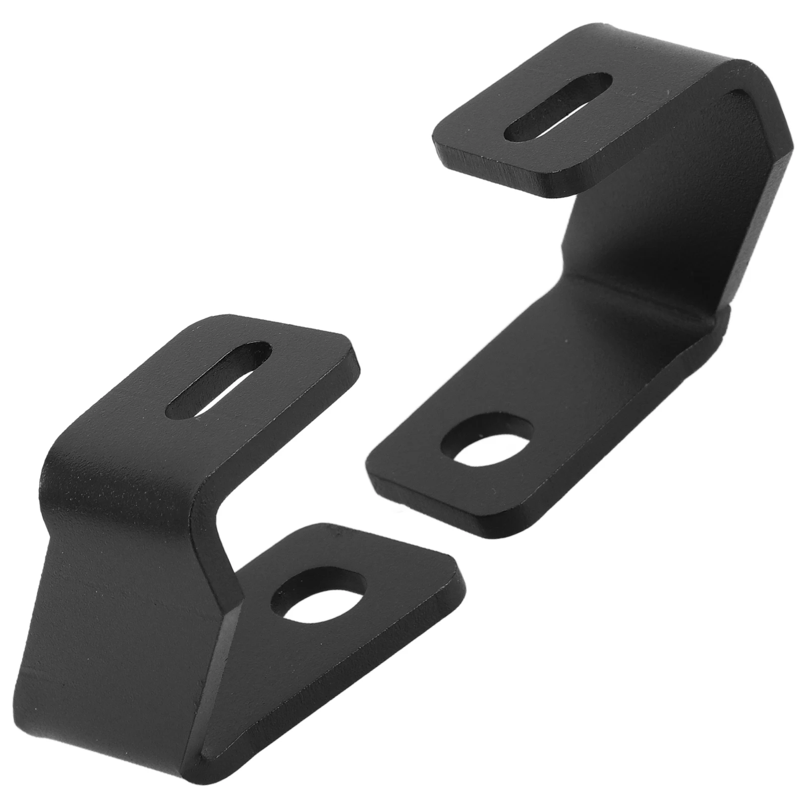 

1 Pair Hood Mount For Car Bar Durable Ferro Manganese Adjustable Angle Easy Install Universal Compatibility Engine Hood Light