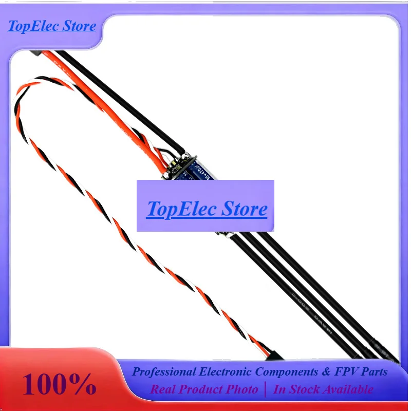 TopESsSequre 120a 28120 Brushless Electric Speed Controller Support 128khz Pwm Frequency For Fpv Racing Drone Climbing Vehicles