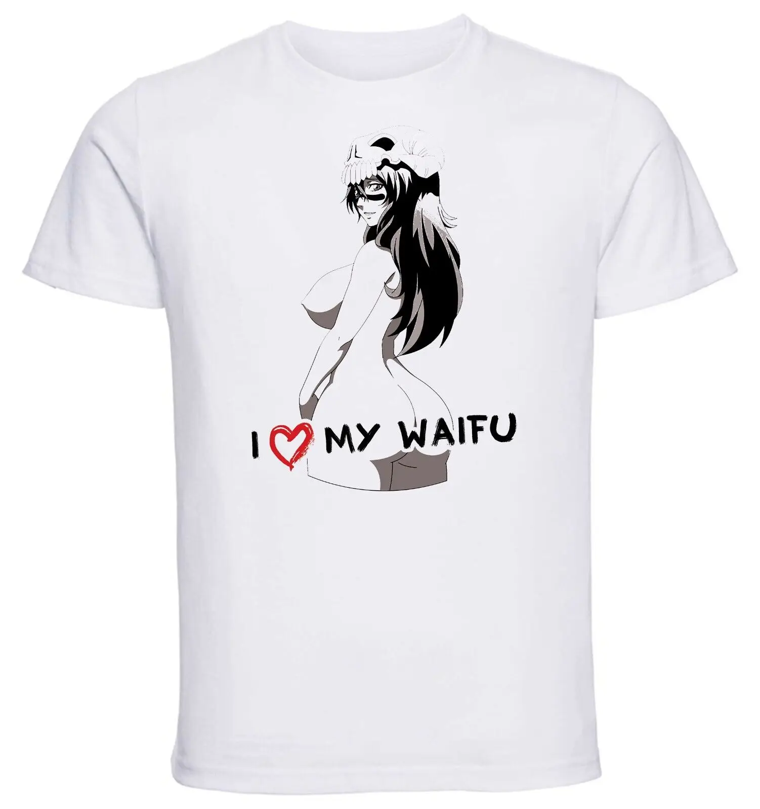 White  Black Ink Waifu  Bleach  Neliel  PE0373 TShirt Unisex clothing