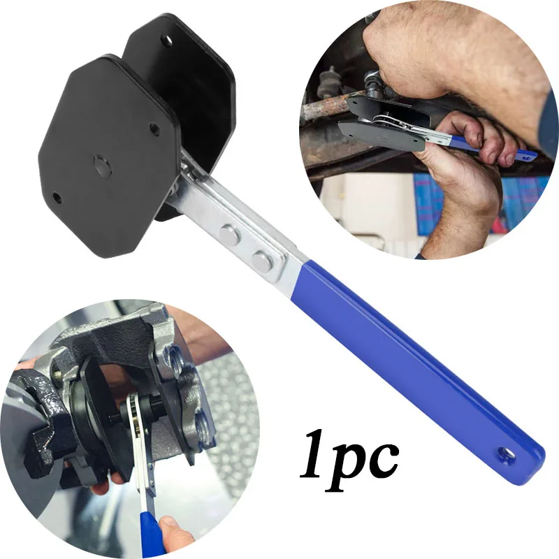 

1pc Carbon Steel Car Ratchet Brake Single Twin Quad Piston Installation Tools 360 Degree Rotating Caliper Wrench Repair Tool