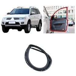 1 Piece Door Rubber Seal for Pajero Sport KH 2007-2014 5725A329 Weather Strip for Montero Sport Sealing with Clips Not for L200