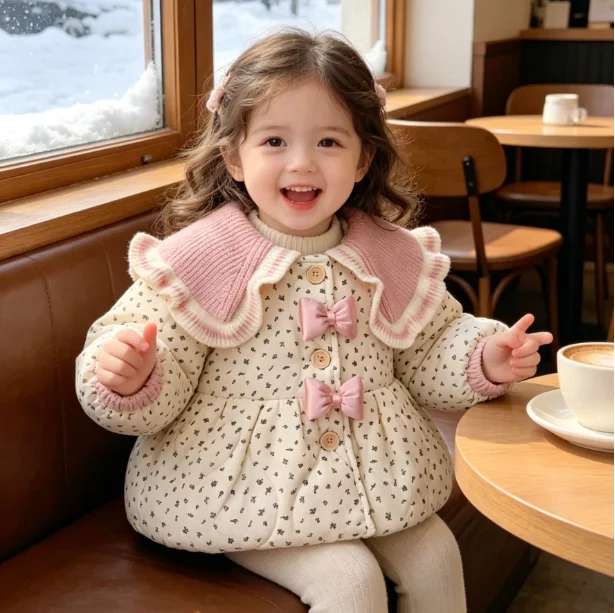 Winter Clothing Activity - Kızlar Pamuklu Giysiler 2026 İlkbahar ve