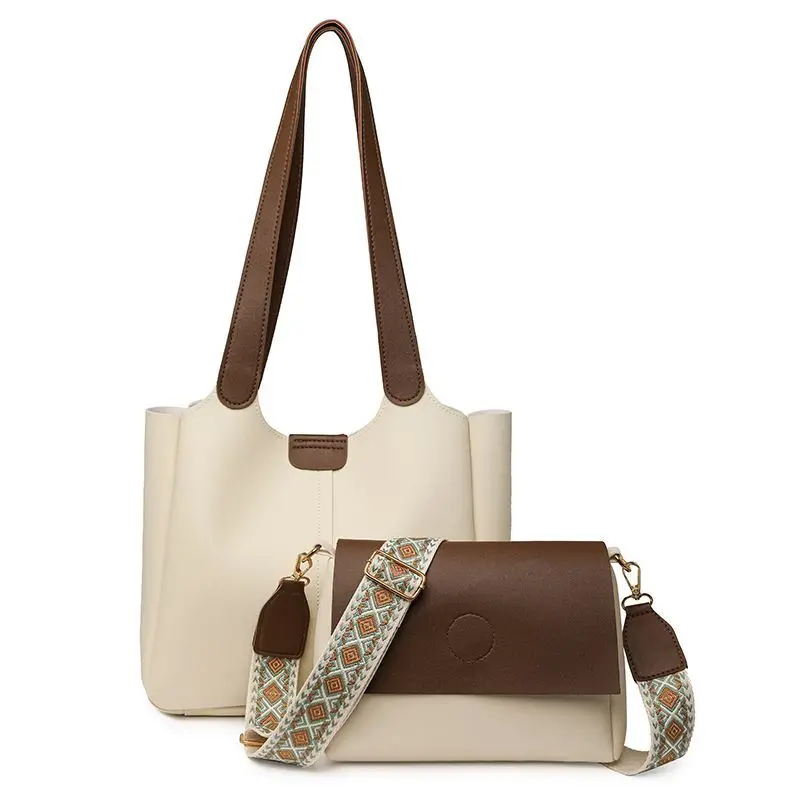 

Women's 2025 New Niche Design Ins Versatile Mother-Daughter Korean Version Simple Fashion Crossbody Tote Bag ANI