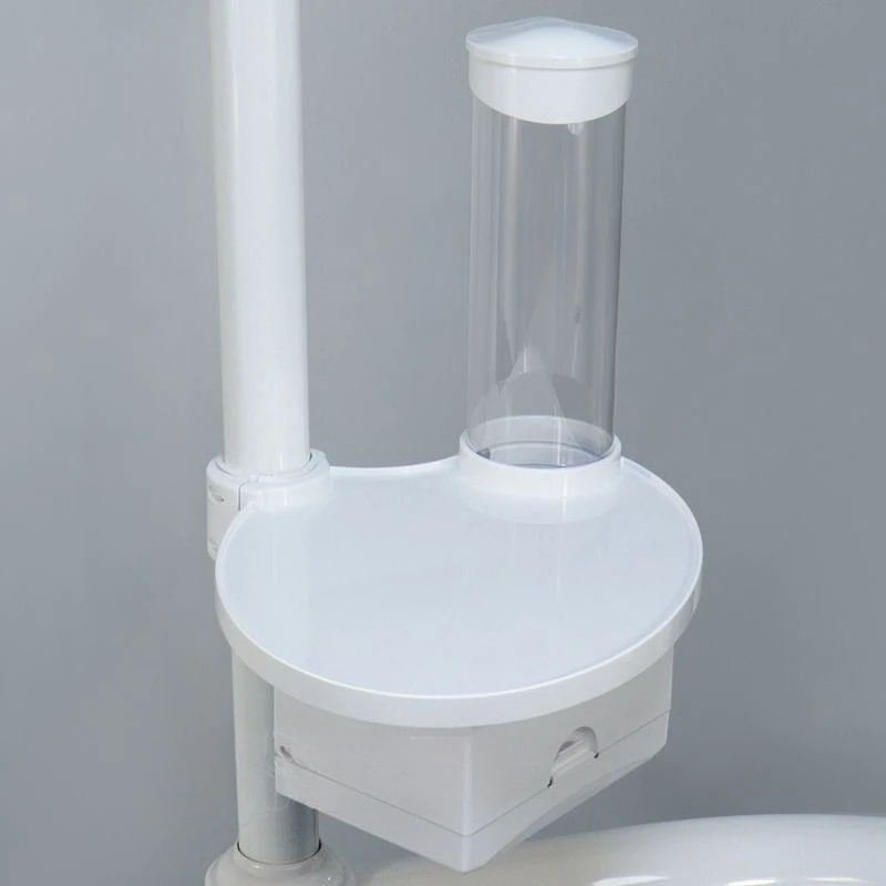 1 Set Lab Three-in-one Cup Holder, Additional Tray, Lab Chair with Extra Table Tray, Cup Holder, Tissue Box All in One