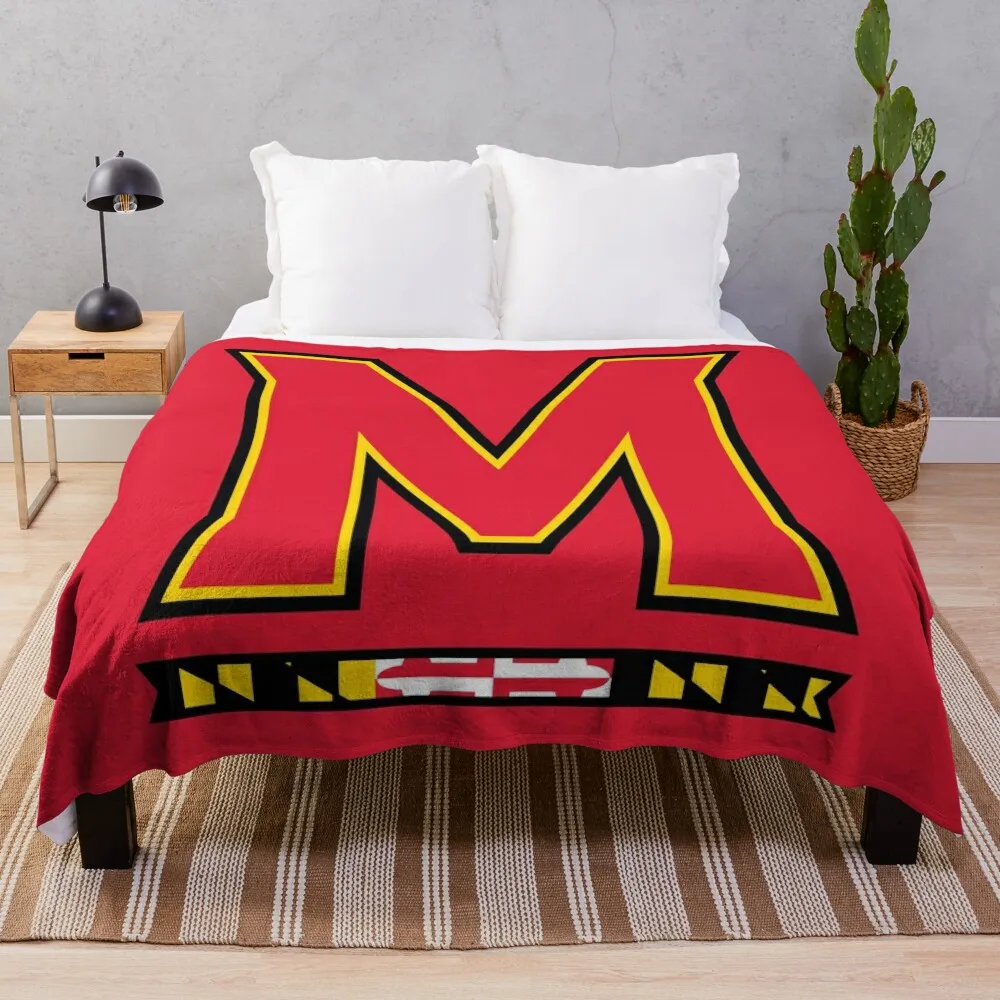 

The Maryland TerrapinsThrow Blanket WarmBlanket Stuffed Blankets Custom Blanket