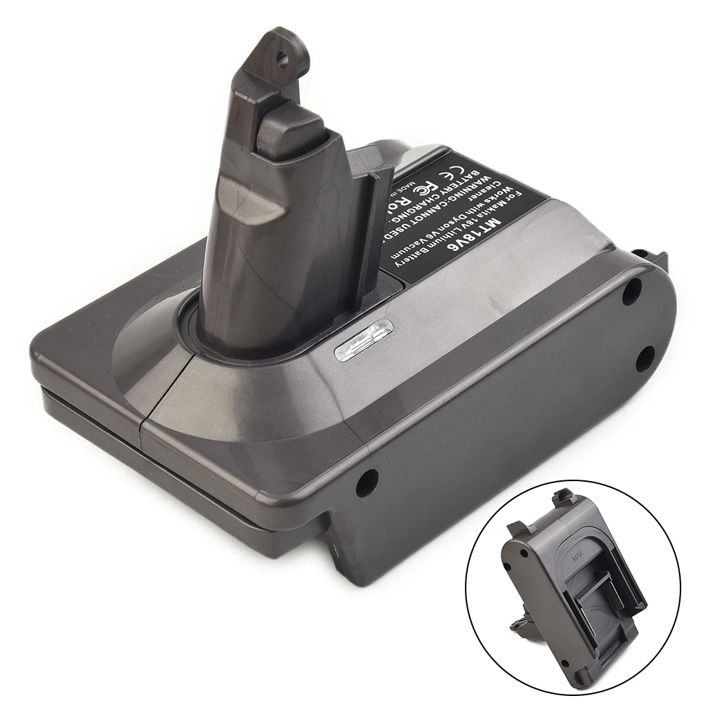 

Converter Li-ion Battery 1 Pcs 1pcs 21.6V 8000mAh Accessories Replacement High Quality For Dyson V6/V7/V8 Battery