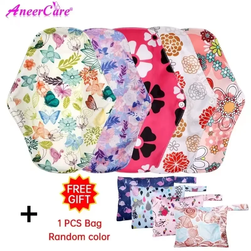 

Reusable Menstrual Pads for Monthly Gaskets Women's Panties Washable Sanitary Napkin Female Hygiene Daily Towels Personal Health