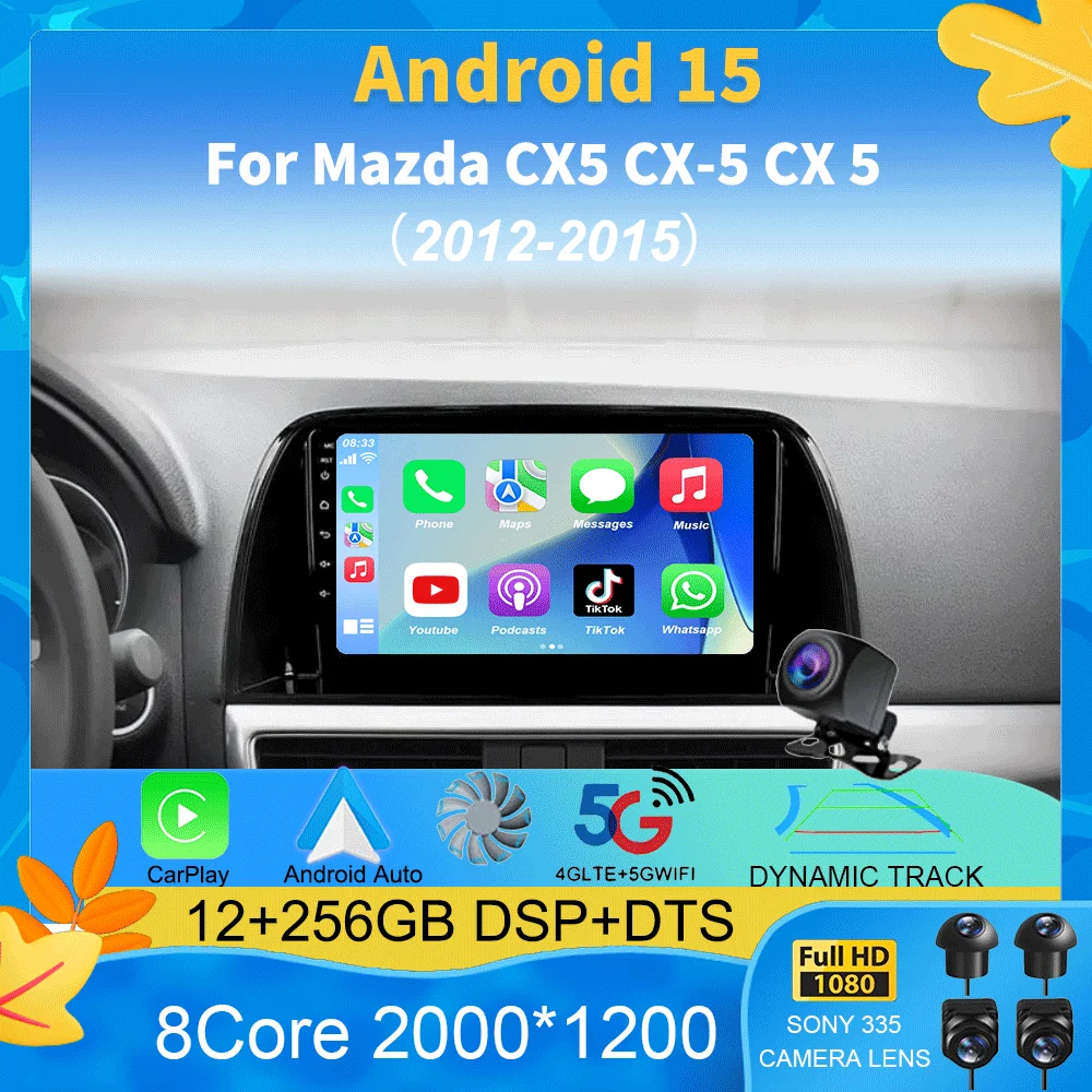 

Android 15 Car Radio For Mazda CX5 CX-5 CX 5 2012 - 2015 Multimedia Video Player Navigation stereo GPS No 2din 2 din dvd