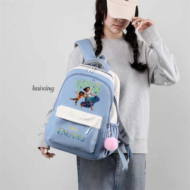 Hot New movie Encanto Mochila Quality Large Capacity Backpack Youth Fashion Trend 4 Color Shoulder Bag Students Knapsack