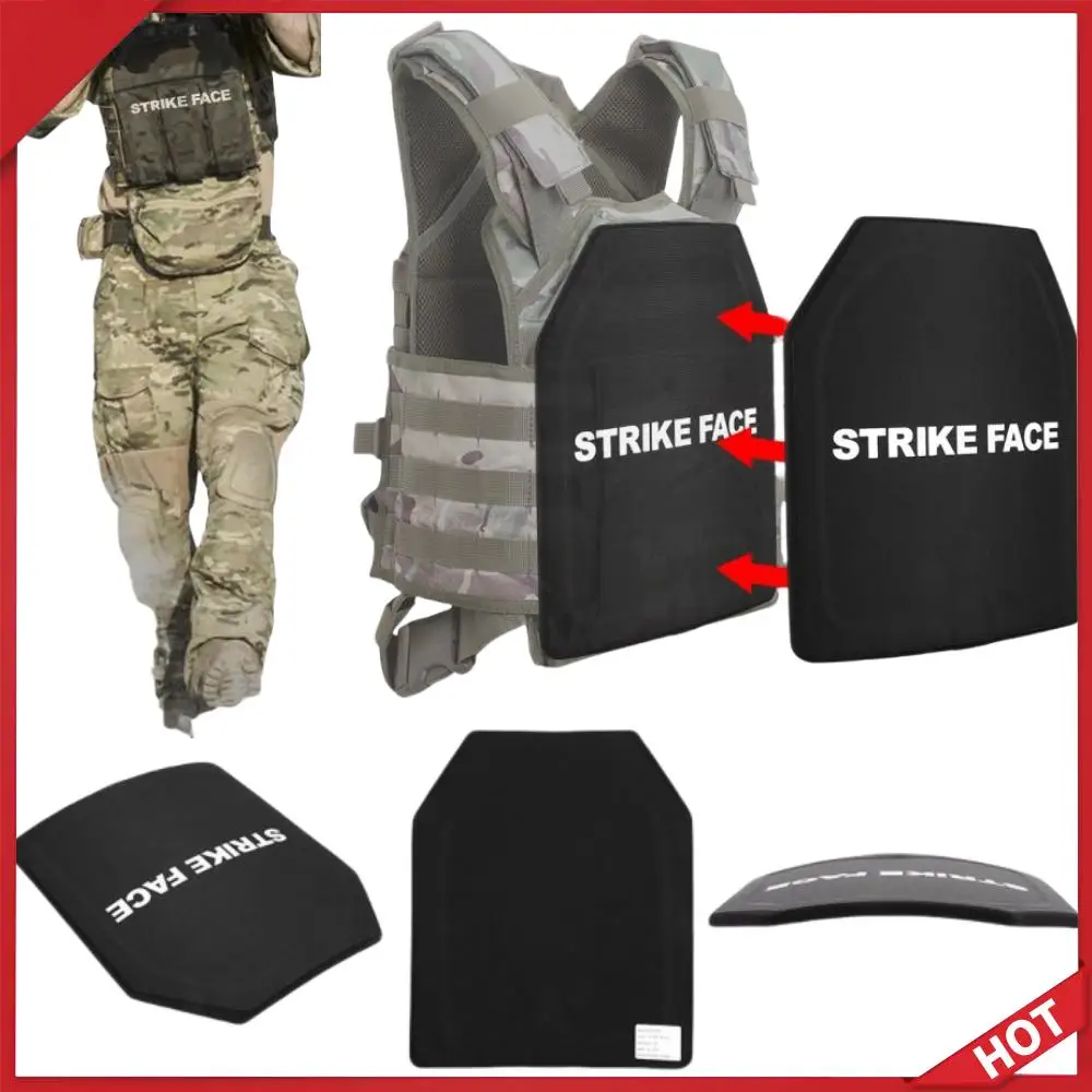 30x25 سنتيمتر PE IIIA سترة السلامة التكتيكية سترة التكتيكية رصاصة واقية لوح فولاذي ل سترة السلامة الباليستية درع للجسم طعنة واقية