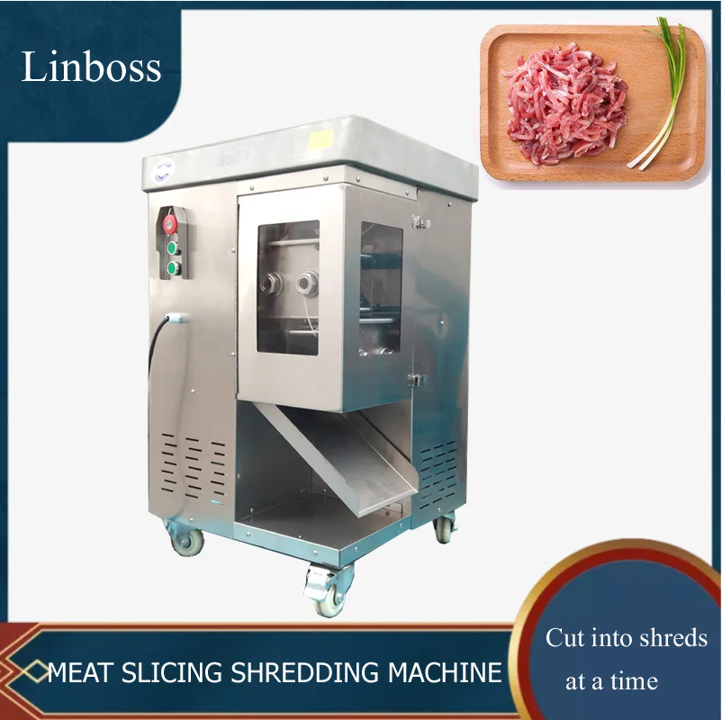 

Shredding Machine Heavy Duty Meat Filleting Cutting Machine Semi Automatic Meat Slicer Industrial Meat Slicers