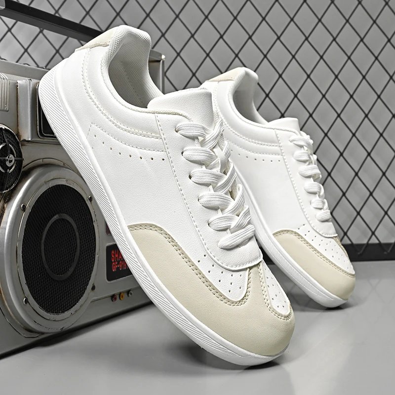 

2025 Spring New Rubber-Plastic Sole Casual Board Sneakers for Outdoor Sports - Comfortable, Soft, Slip-Resistant, Durable, and T