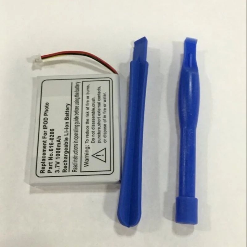For iPod Photo 20GB 30GB 60GB Battery Photo Battery A1059 1099 616-0206 + Tools