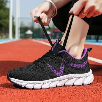 여성용 레이스업 화이트 스니커즈, 디자이너 러너 플랫폼 슈즈, 플랫 슈즈, 2024 가죽 로퍼, 테니스