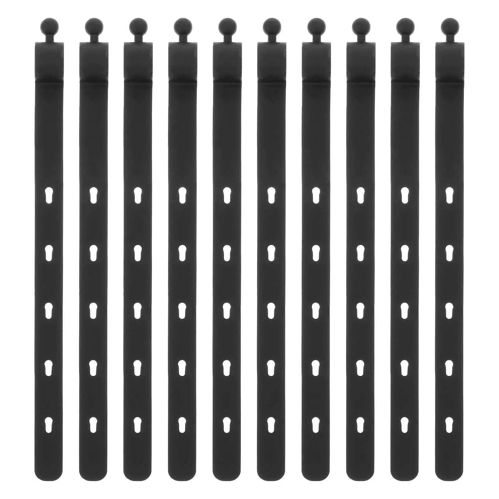 

10 Pcs Cable Ties Reusable Wire Organizer for Electronics Cord Management Desk Tidy Storage Wire Ties Solution