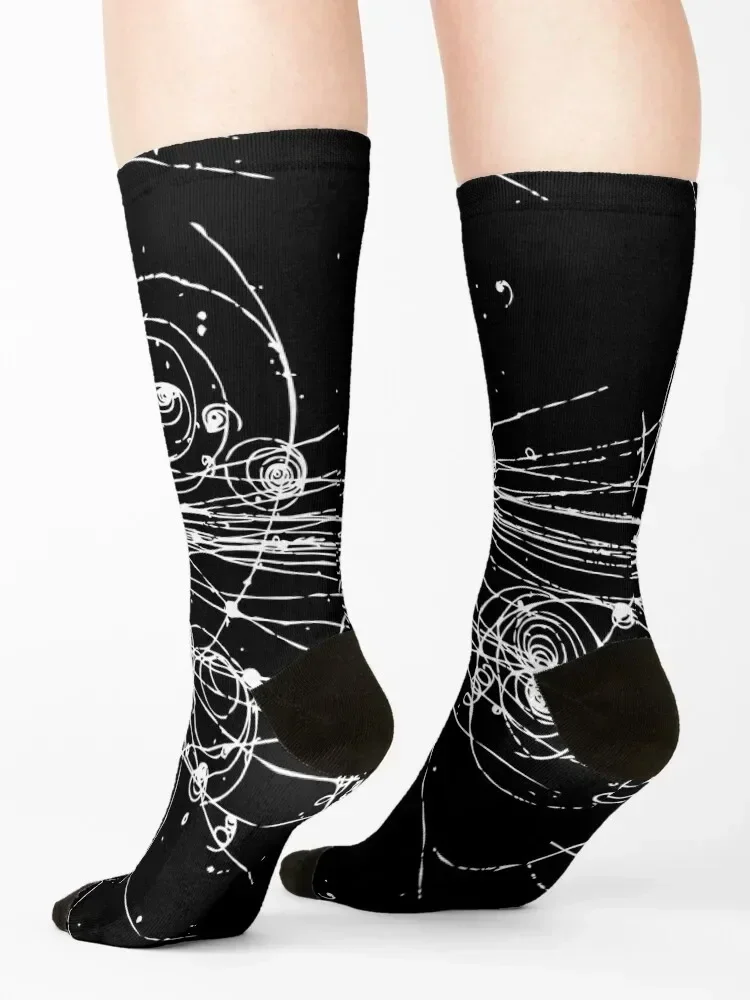 Particle tracks (dark) Socks summer Argentina golf Mens Socks Women's