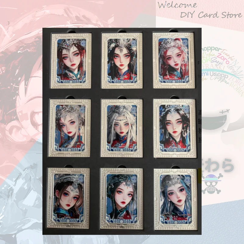 japanese-anime-one-piece-metal-diamond-cards-card-set-perona-nami-yamato-hancock-vivi-ulti-zoro-nico-robin-collectible-cards