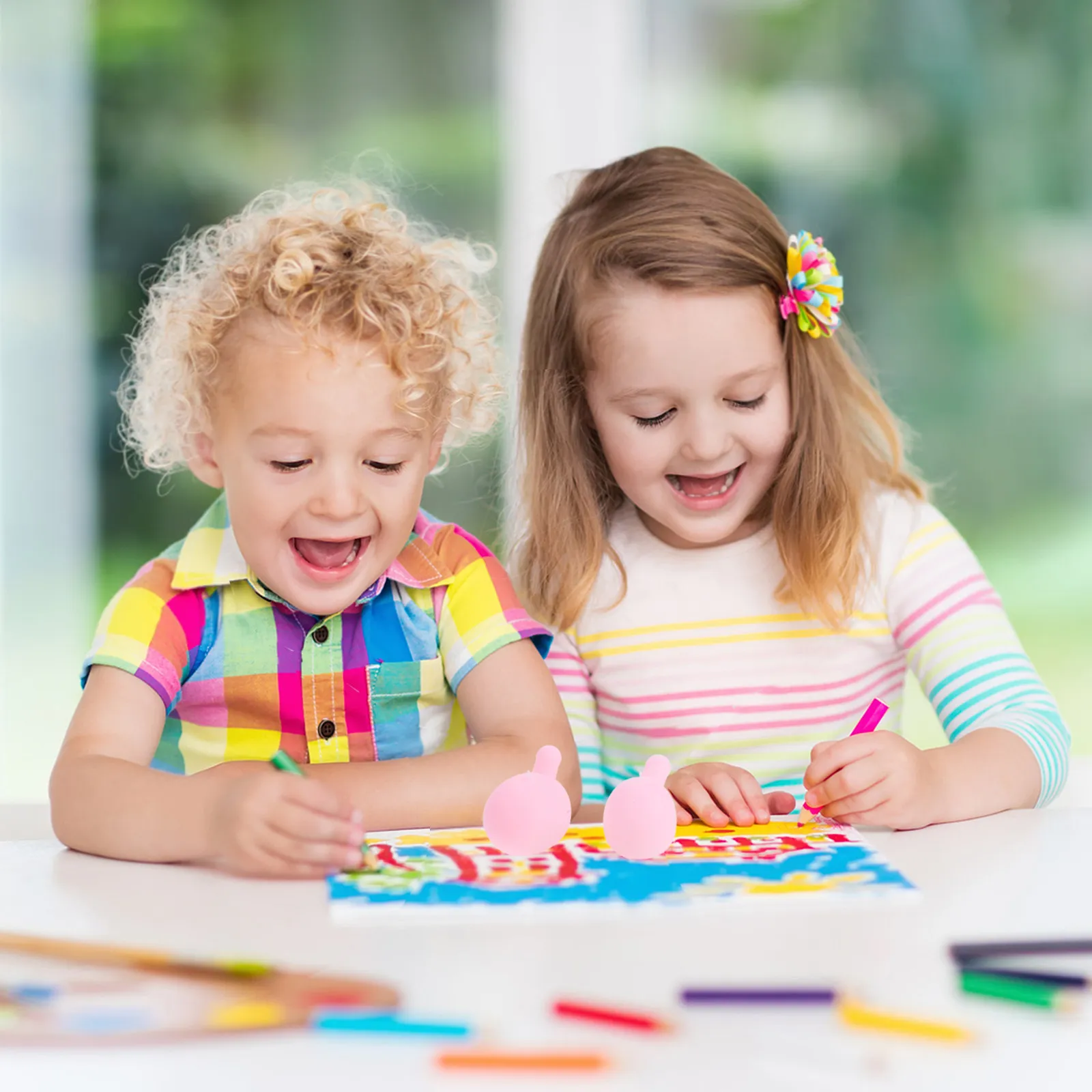 12 pièces d'inserts à bulles en silicone pour bricolage, remplacement de boules intérieures pour la création de jouets à bulles, fournitures d'artisanat