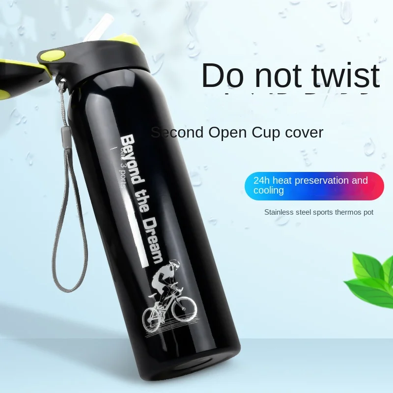 Cycling Kettle Highway Mountain Large-Capacity Outdoor Sports Bicycle Thermos Cup Water Bottle