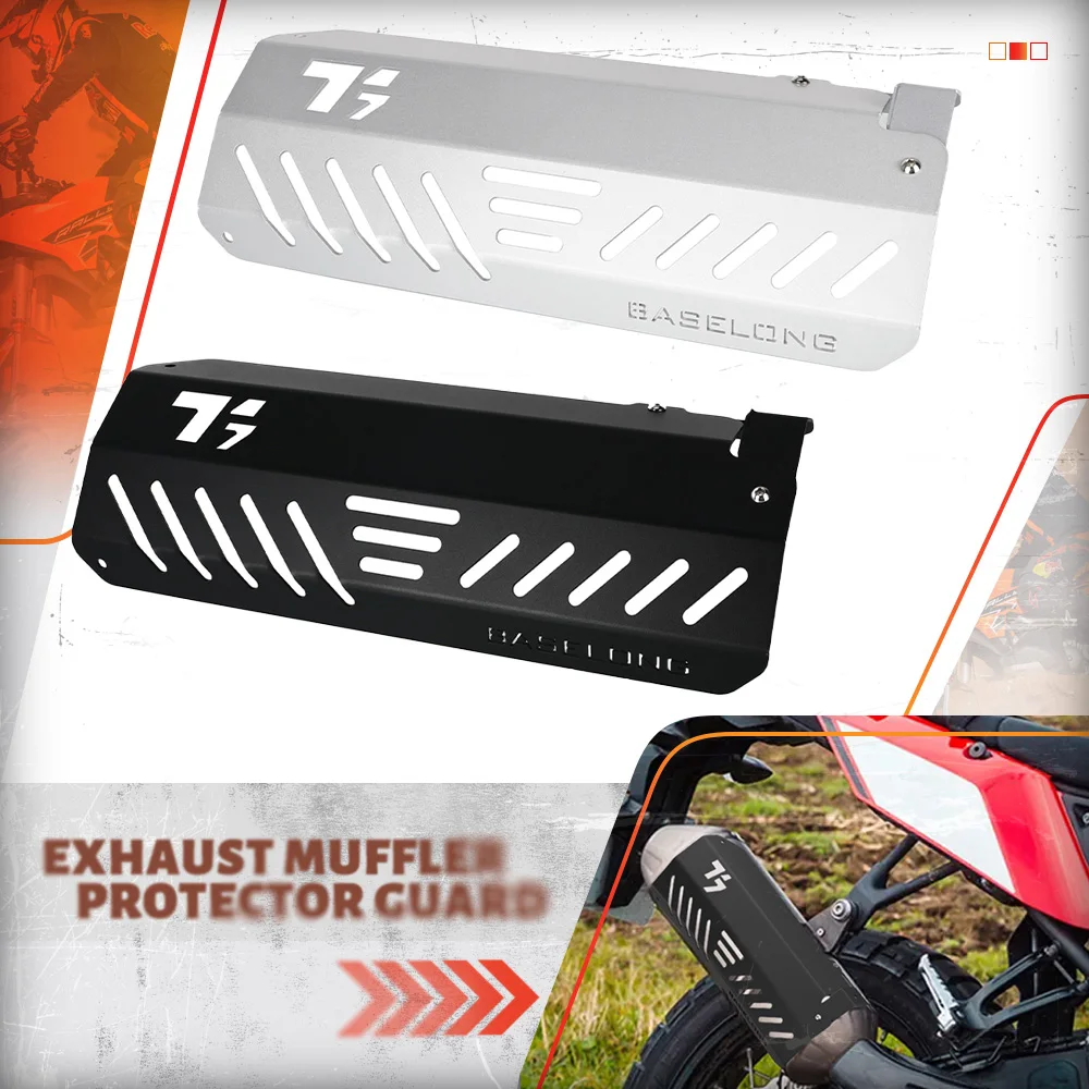 

For YAMAHA Tenere 700 Exhaust Pipe Heat Shield Cover Exhaust Muffler Protector Guard Tenere 700 Rally World Raid XTZ07 XTZ700 T7