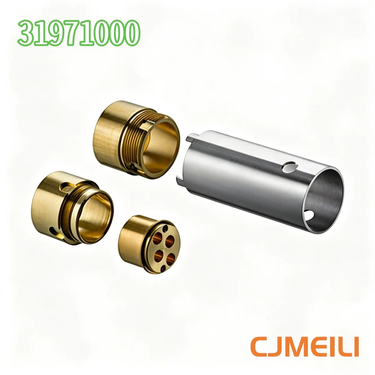 31971000 Brass Extension Cartridge Sleeve 25mm Wall Mount Tap Extension Adapter Concealed Mixer Tap Spare Parts