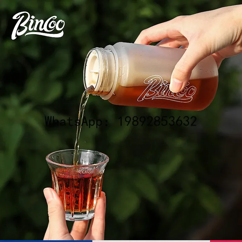 

X Coffee Cold Brew Bottle Household Portable Coffee Cup Cold Brew Cup Cold Brew Cup with Handle