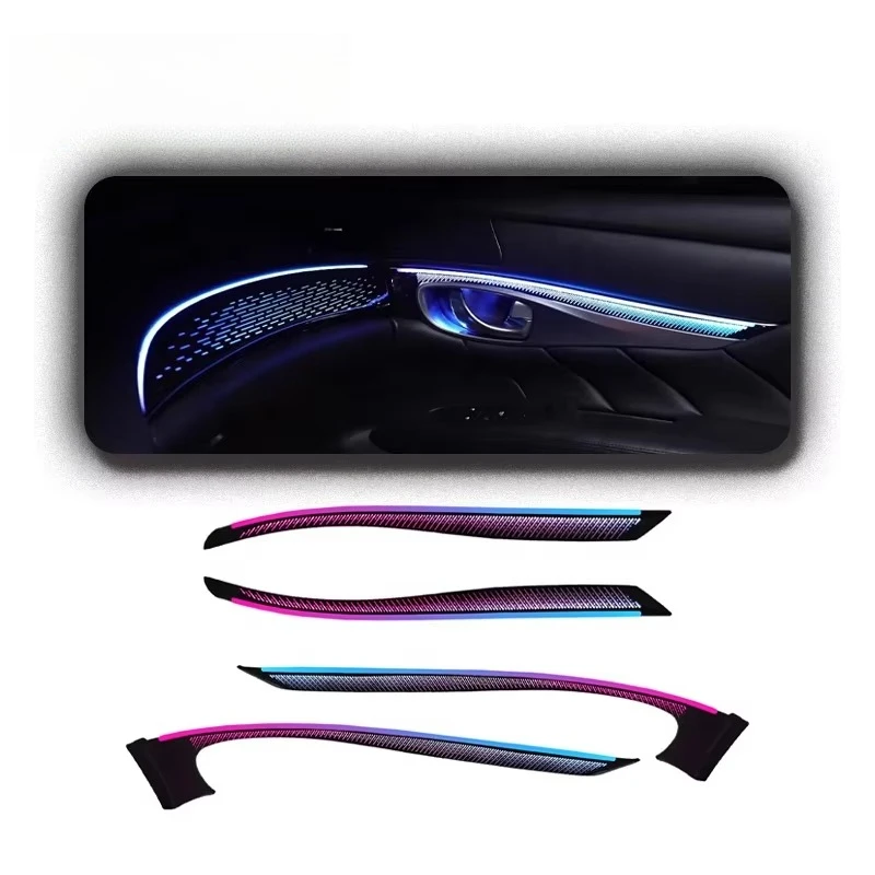 SJC Interior Decoration Car Ambient Light for 2011-2021 Q70/Q70L 64-Color Auto Atmosphere Light Car Accessories Upgrade