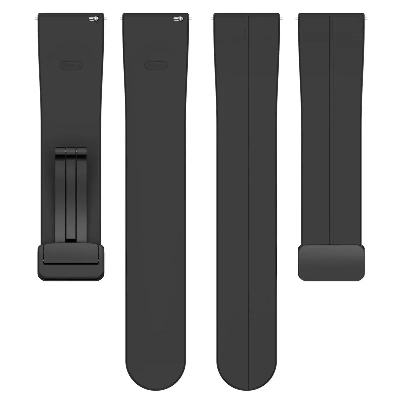 20mm 22mm Soft Silicone Strap for Garmin Active 5 Vivoactive 5 Magnetic Bracelet Wristband Garmin Forerunner 55 965 265 165 Band