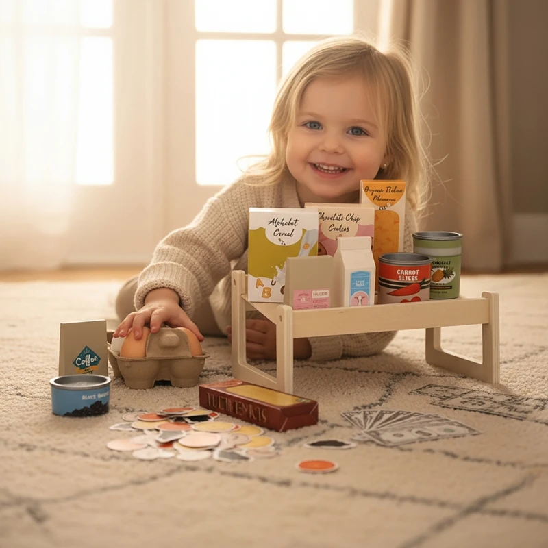 montessori-baby-toy-food-shelf-set-toy-is-a-role-playing-toy-shopping-accessory-that-simulates-the-supermarket-shopping-scene