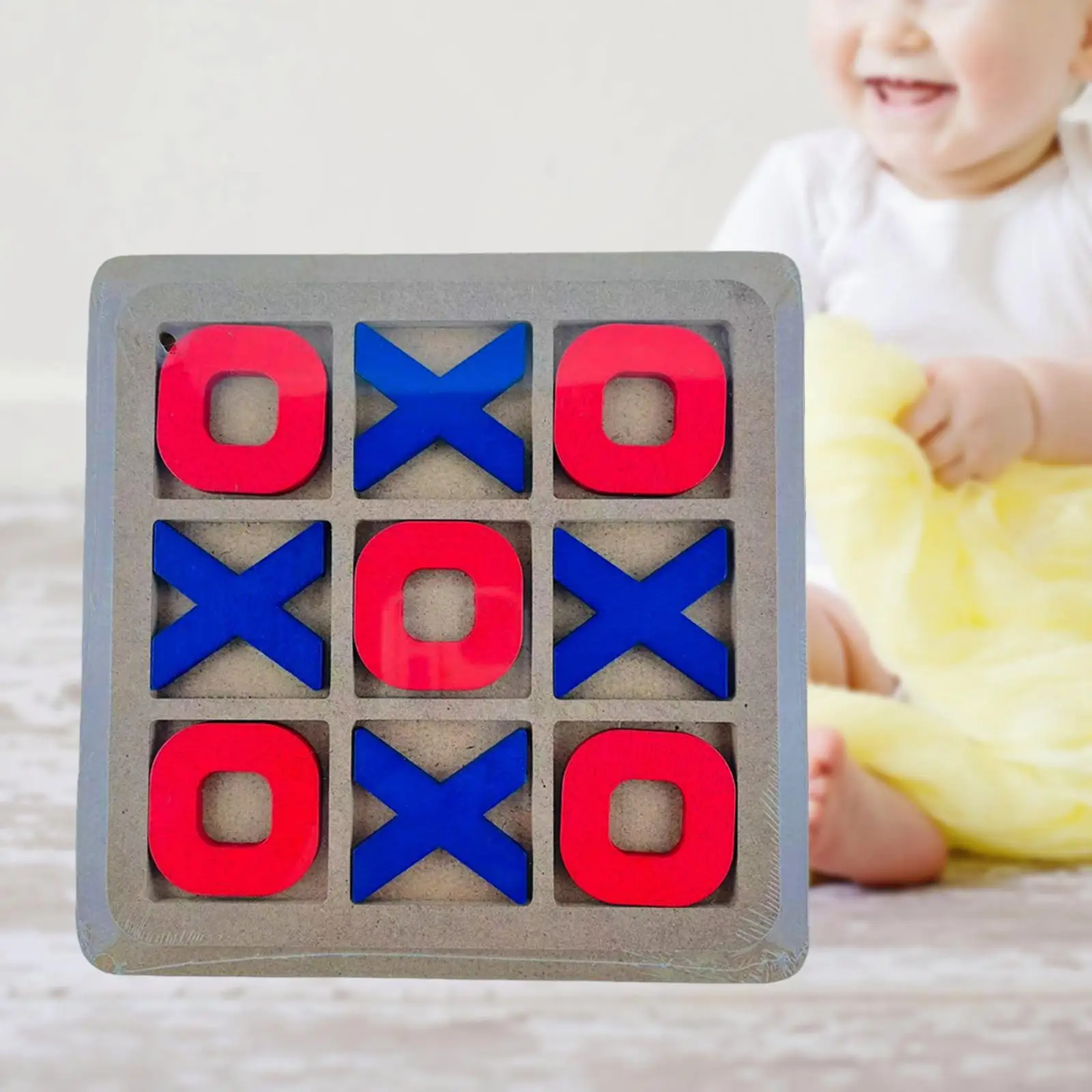 ديكور طاولة غرفة المعيشة الكلاسيكي الخشبي TAC Toe للبالغين