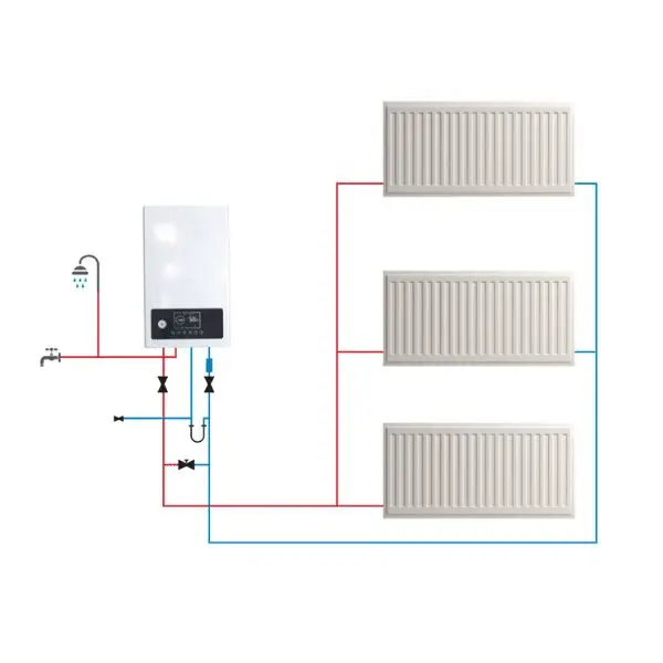 8kw-25kw Chauffe Eau Electrique Eco Doccia elettrica intelligente Scaldabagno elettrico istantaneo Cucina Scaldabagno istantaneo