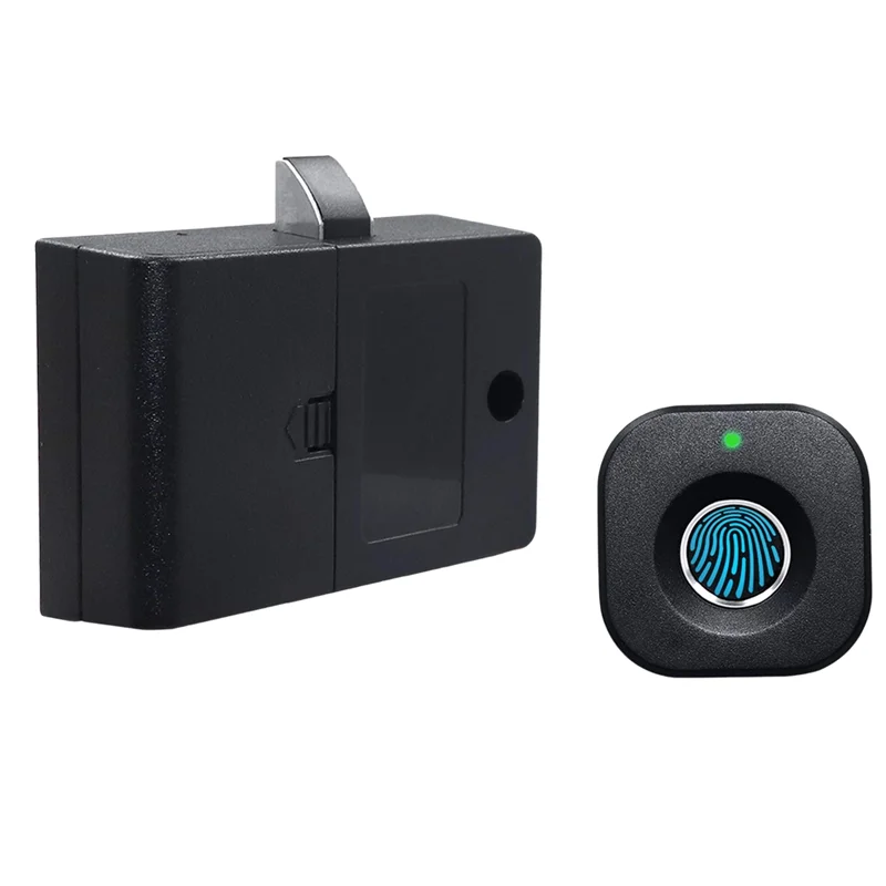 ABGN Smart Biometric Cabinet Lock - Keyless  File Drawer Wardrobe Lock For Home Office