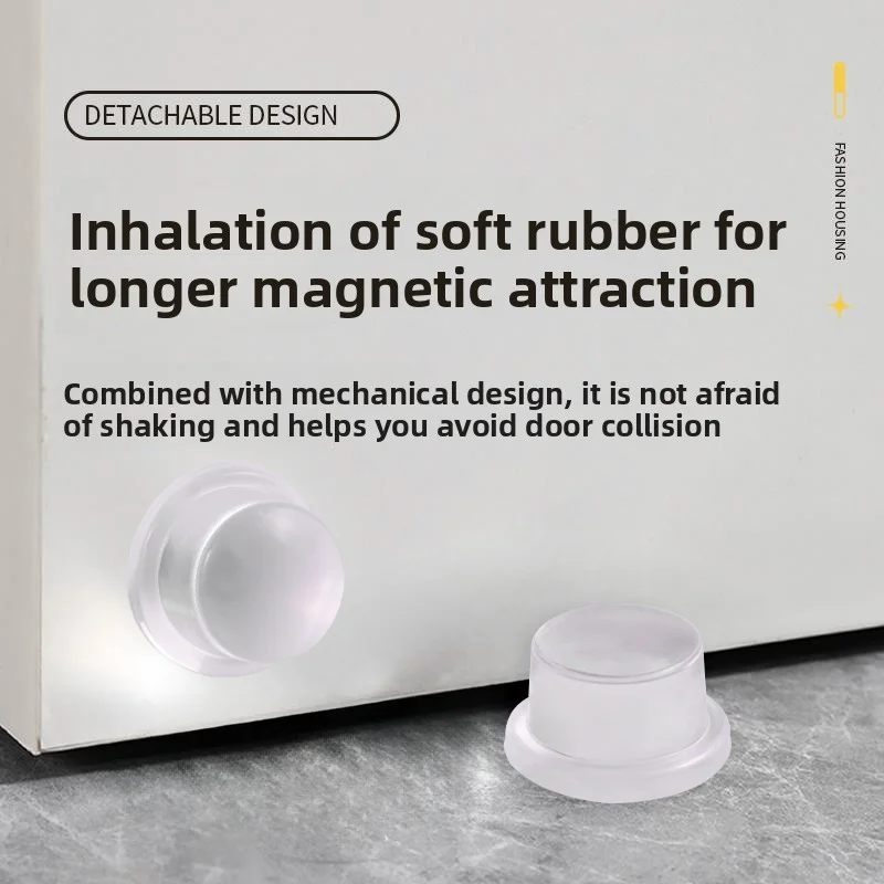 Pegatinas anticolisión para manija de puerta, almohadillas silenciosas de silicona, pegatinas para puertas, tiras de tope de puerta, pegatinas para puertas de armarios y paredes traseras