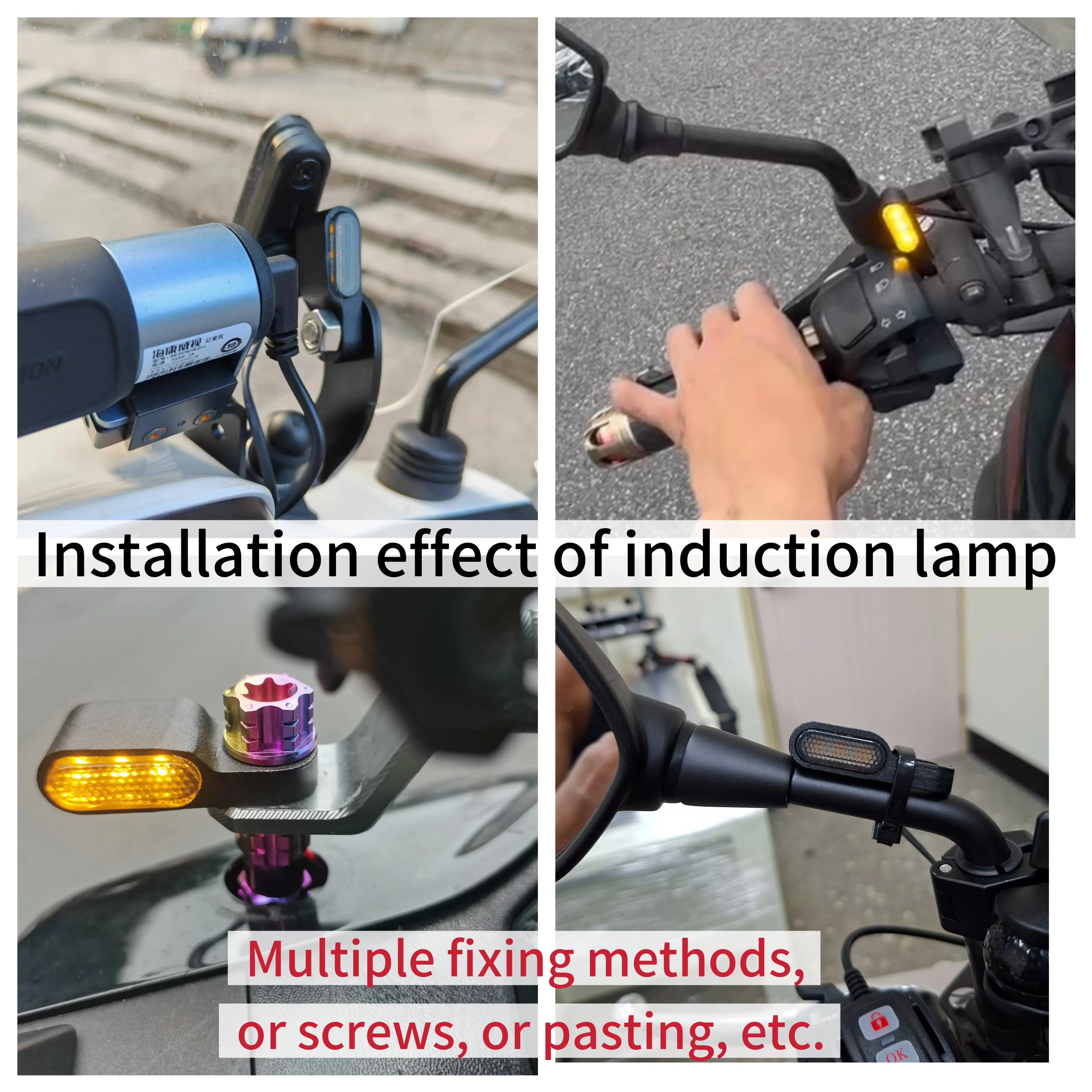 Blind Spot Detection System Motorcycle Radar for Honda PCX125 PCX150 PCX160 ADV350 NSS350 Motorcycles
