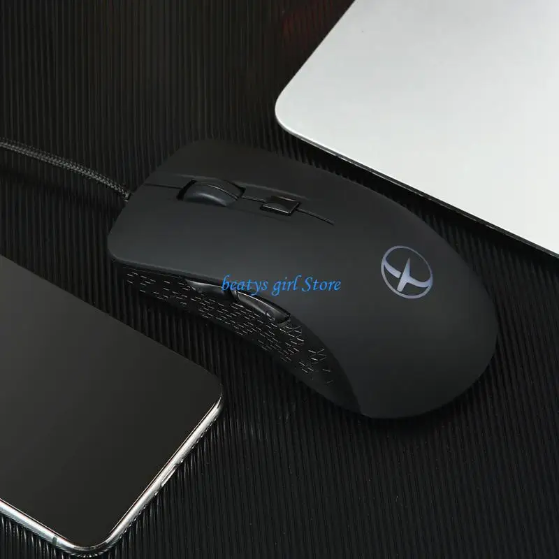 

C7AB Ergonomic 6 Buttons 2400 DPI With Warmer Heated Mouse For Windows PC Games