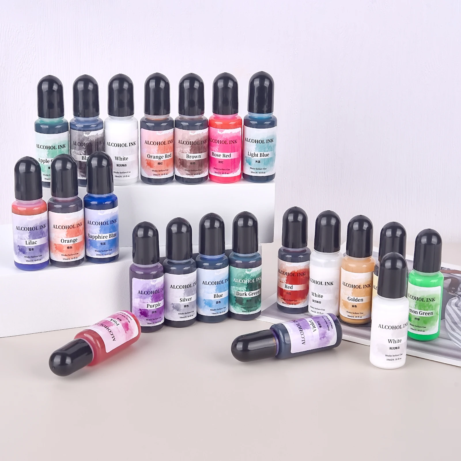 Resin Art Alcohol Ink - 10 ml Sanat Mürekkep Alkol Reçine