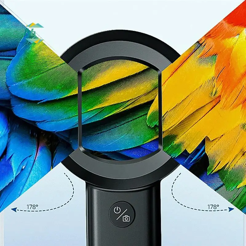 

A60F-Digital Microscope 100X Coin Microscope With 2Inch Screen Magnifying Glass With Light (White & UV)Windows Compatible