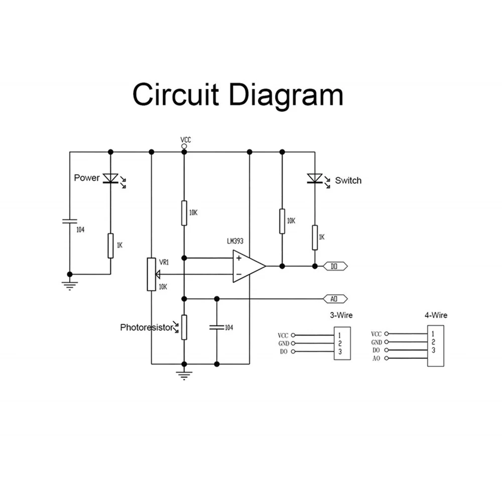 Módulo de resistencia de fotorresistencia de 10 piezas, Sensor fotosensible de detección de intensidad de luz Digital para Arduino UNO