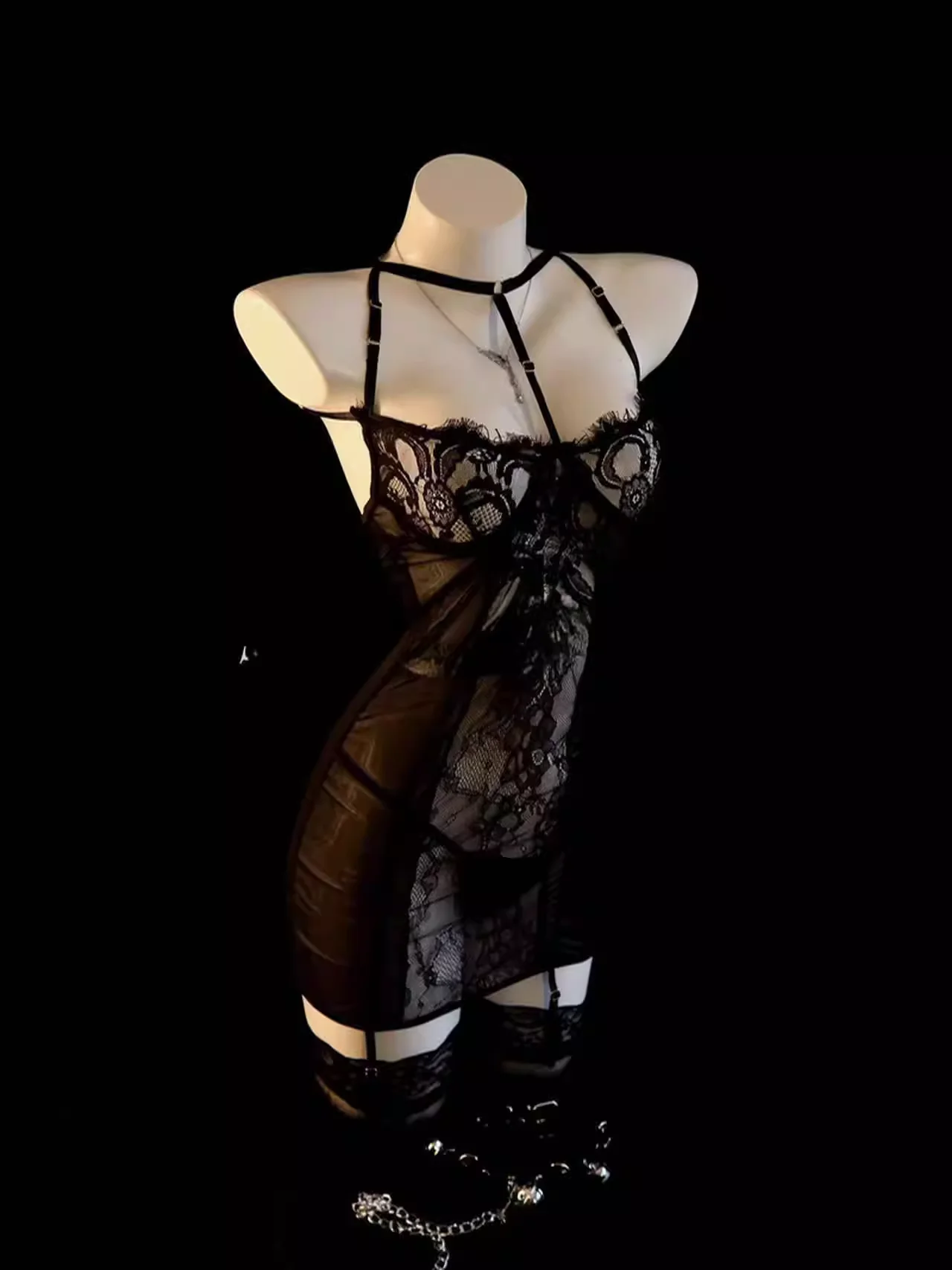Sexy clothes fun underwear abs - Body Jewelry Necklace recension och pris